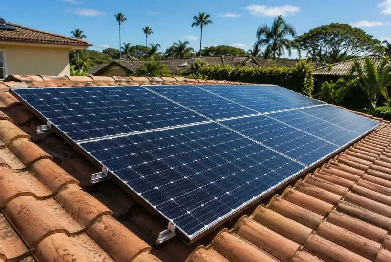 Installation de panneaux solaires à Parleboscq